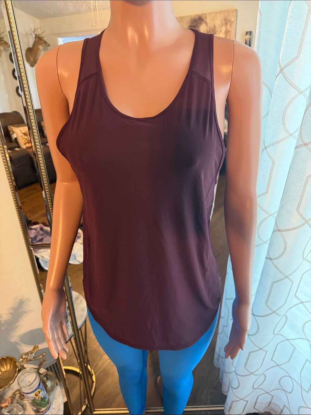 Women’s Racerback Tank Top - Deep Plum